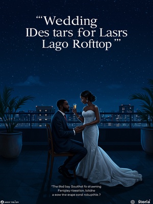 Wedding Dress Tears for Lagos Rooftop