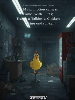 My Promotion Came With a Talking Chicken