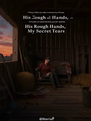His Rough Hands, My Secret Tears