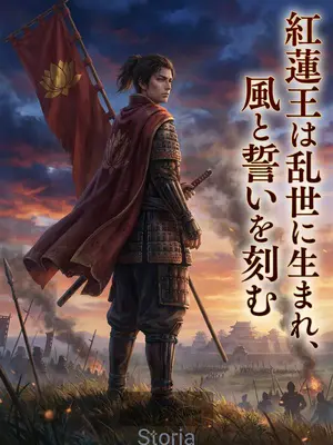 紅蓮王は乱世に生まれ、風と誓いを刻む
