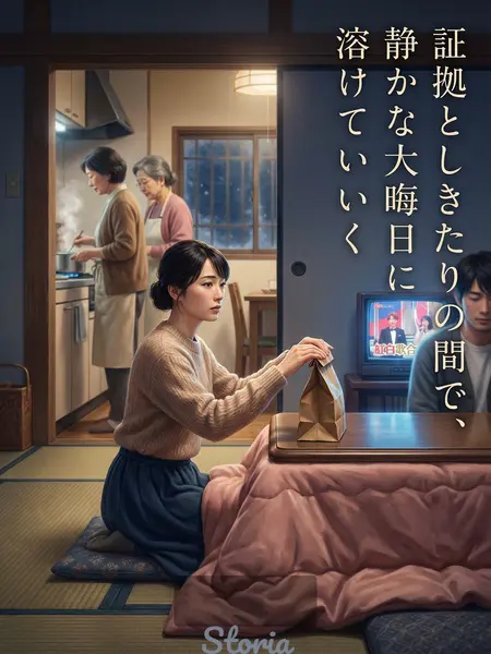 証拠としきたりの間で、静かな大晦日に溶けていく