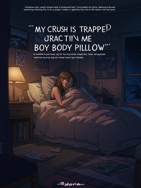 My Crush Is Trapped in My Body Pillow