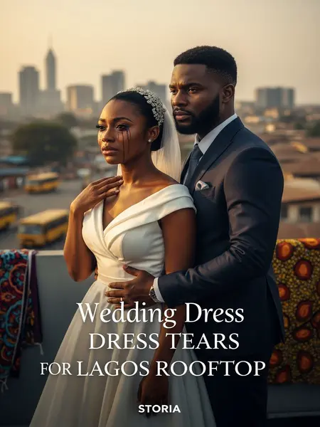 Wedding Dress Tears for Lagos Rooftop
