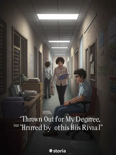 Thrown Out for My Degree, Hired by His Rival