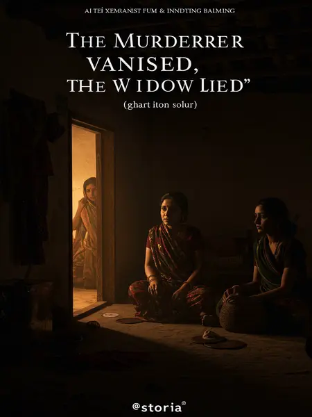 The Murderer Vanished, The Widow Lied